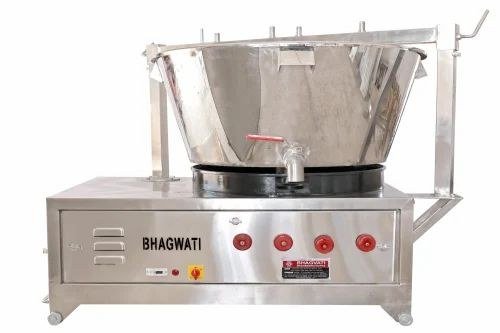 200 LPH SS Khoya Making Machine by Bhagawati Engg. Works, Talaja